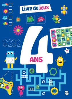 Livre de jeux 4 ans