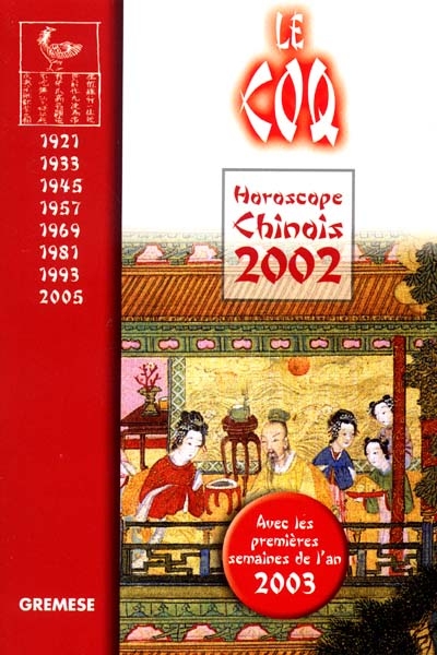 Horoscope chinois 2002 : le coq