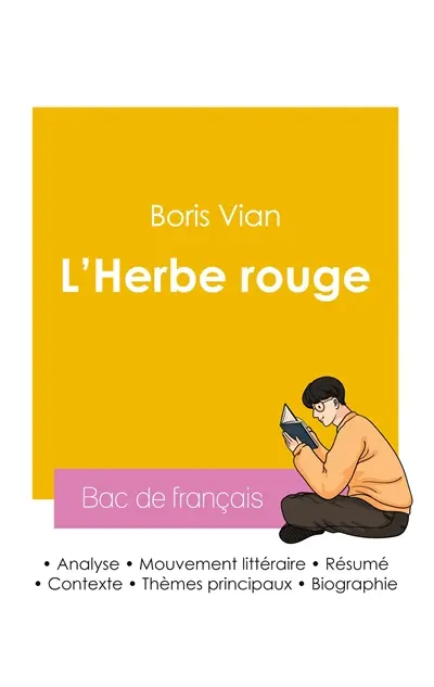 Réussir son Bac de français 2026 : Analyse du roman L'Herbe rouge de Boris Vian