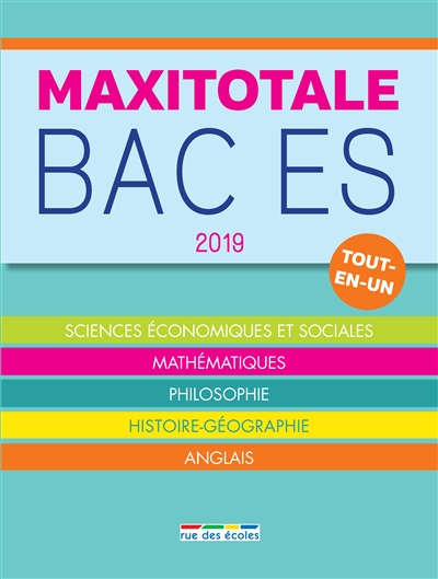 Maxitotale bac ES 2019 :...