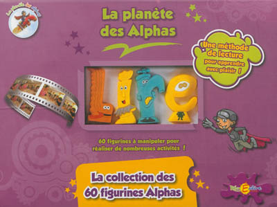 La planète des Alphas. La collection des 60 figurines alphas : 60 figurines à manipuler pour réaliser de nombreuses activités !