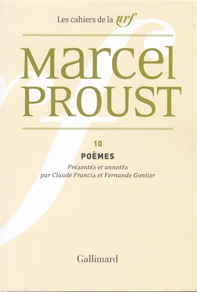 Cahiers Marcel Proust, n° 10