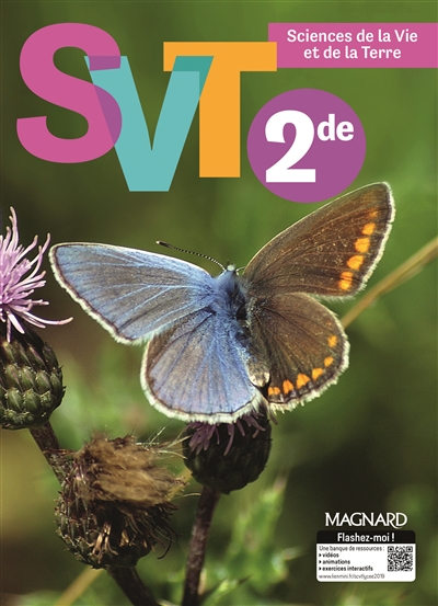 SVT, sciences de la vie et de la Terre, 2de : programme 2019