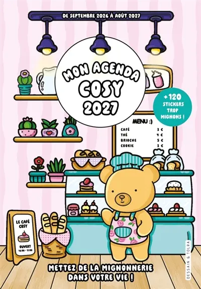Mon Agenda cosy 2027 : Mettez de la mignonnerie dans votre vie !