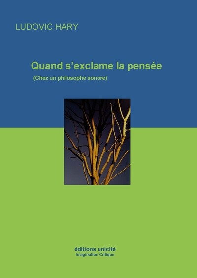 Quand s'exclame la pensée (chez un philosophe sonore)