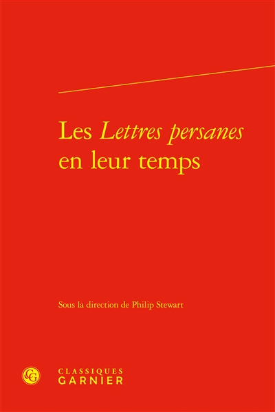 Les Lettres persanes en leur temps