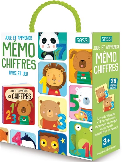 Mémo chiffres : livre et jeu