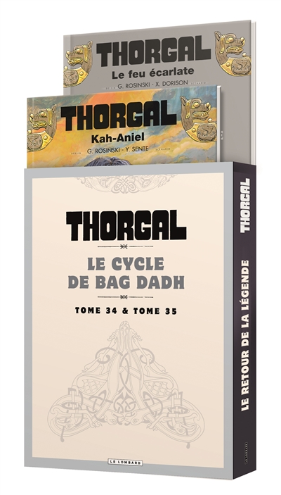 Fourreau Thorgal : le cycle de Bag Dadh : T. 34 + T. 35