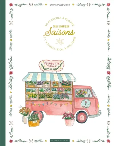Mes douces saisons : coloriage luxe