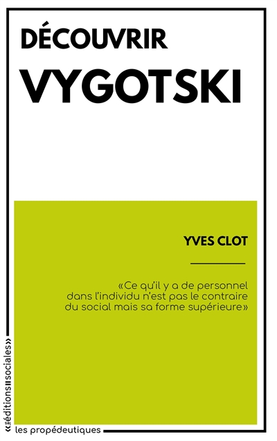 Découvrir Vygotski