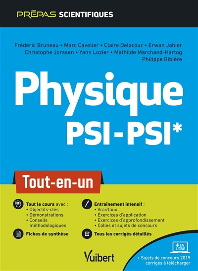 Physique PSI, PSI* : tout-en-un