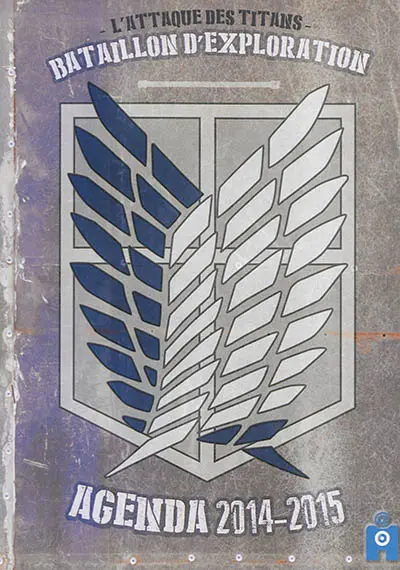 L'attaque des titans : bataillon d'exploration : agenda 2014-2015