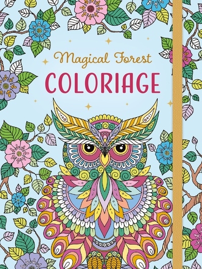Magical forest : coloriage