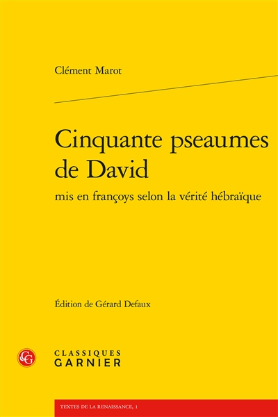Cinquante pseaumes de David...