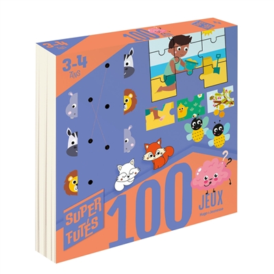 100 jeux pour super futés : 3-4 ans, petite section
