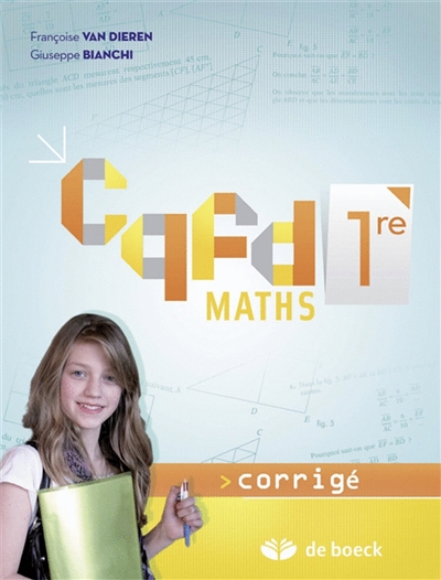 CQFD maths 1re : corrigé