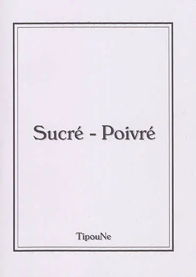Sucré-poivré