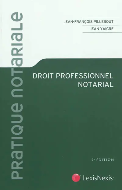 Droit professionnel notarial