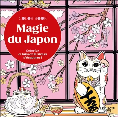 Magie du Japon : coloriez et laissez le stress s'évaporer !