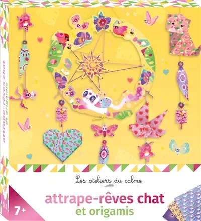 Attrape-rêves chat et origamis