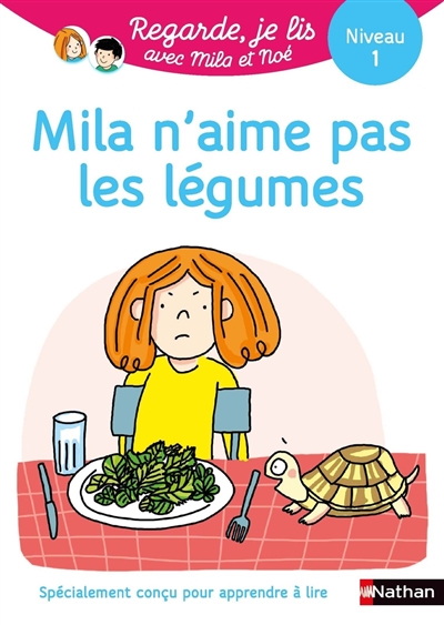 Mila n'aime pas les légumes