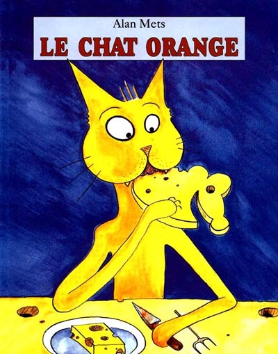 le chat orange