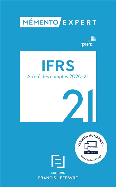 IFRS 2021 : arrêté des comptes 2020-2021