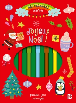 Joyeux Noël ! : mes premières activités : puzzles, jeux, coloriages