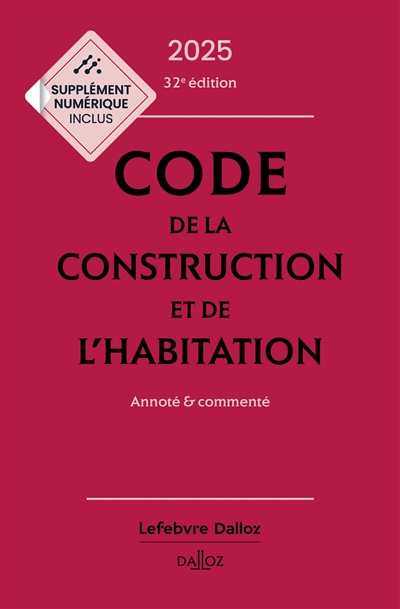 Code de la construction et...