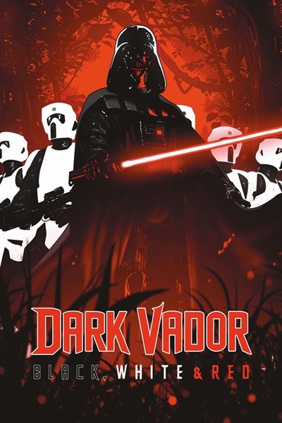 Star Wars : Dark Vador : black, white & red (variant)