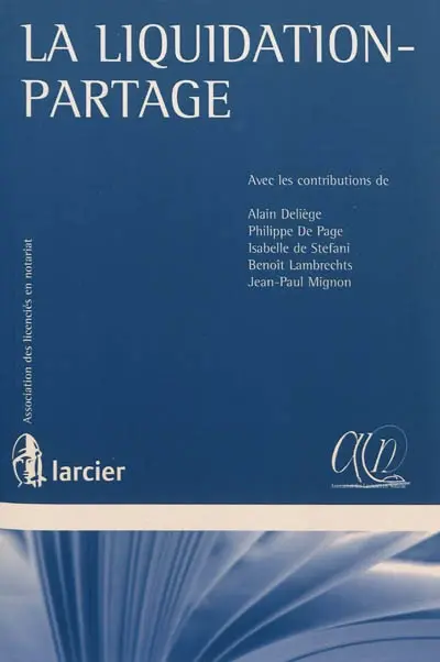 La liquidation-partage