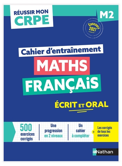 Maths, français, écrit et...