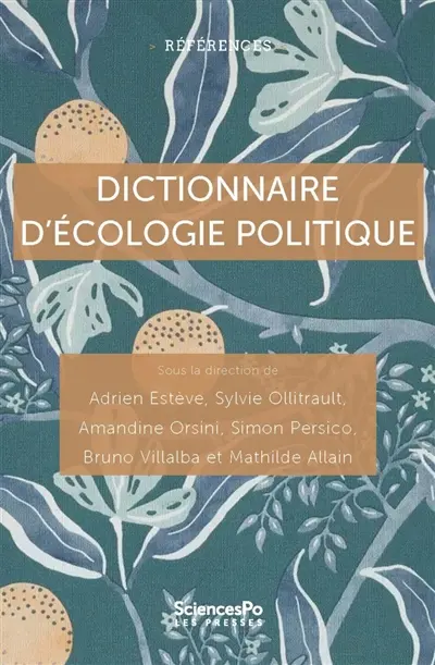Dictionnaire d'écologie politique