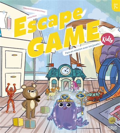 escape game kids : pars en mission avec tes jouets !