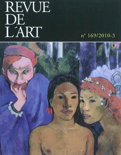 Revue de l'art, n° 169