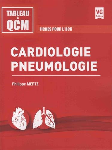 Cardiologie, pneumologie : fiches pour l'iECN