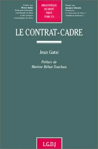 Le contrat-cadre