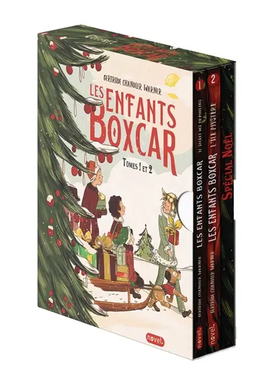 Les enfants Boxcar : coffret tome 1 & tome 2 + 1 livre d'activités