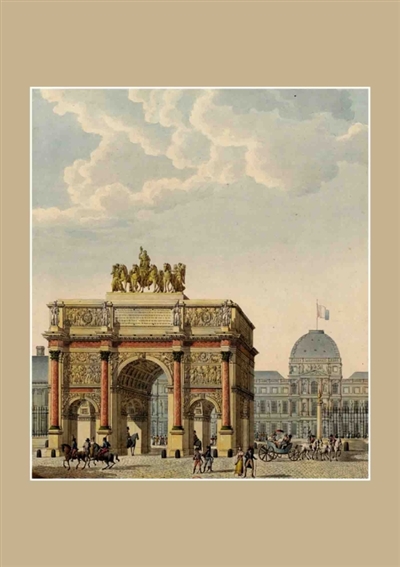 Carnet Ligné, Paris Arc de triomphe du carrousel