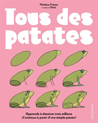 Tous des patates : apprends à dessiner trois millions d'animaux à partir d'une simple patate !