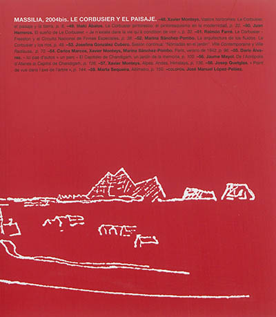 Massilia : annuaire d'études corbuséennes, n° 2004. Le Corbusier y el paisaje