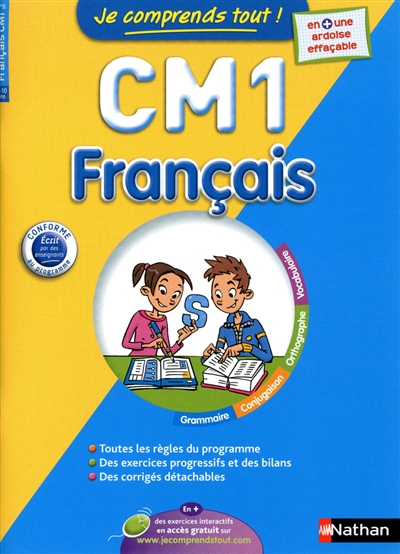 Je comprends tout, français CM1, 9-10 ans