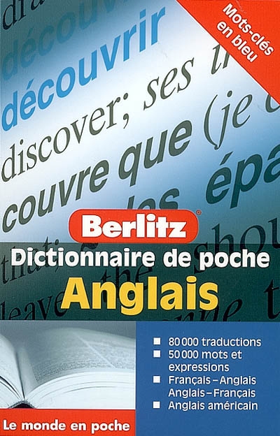 Dictionnaire de poche anglais : français-anglais, anglais-français