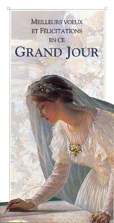 Meilleurs voeux et félicitations en ce grand jour