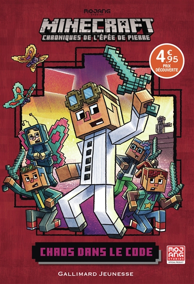 Minecraft : chroniques de l'épée de pierre. Vol. 1. Chaos dans le code