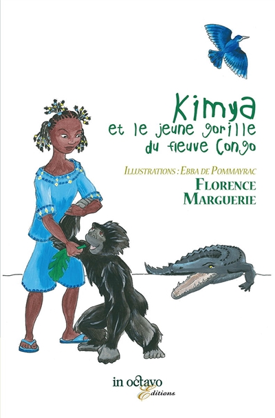 Kimya et le jeune gorille du fleuve Congo