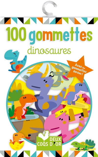 Dinosaures : 100 gommettes