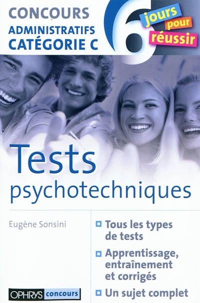 Tests psychotechniques : concours administratifs catégorie C