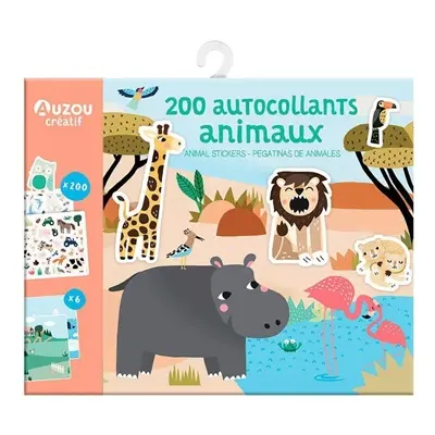 Animaux : 200 autocollants. Animal stickers. Pegatinas de animales