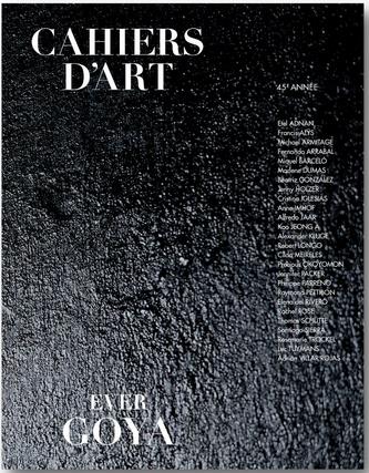 Cahiers d'art, n° 45. Ever Goya
